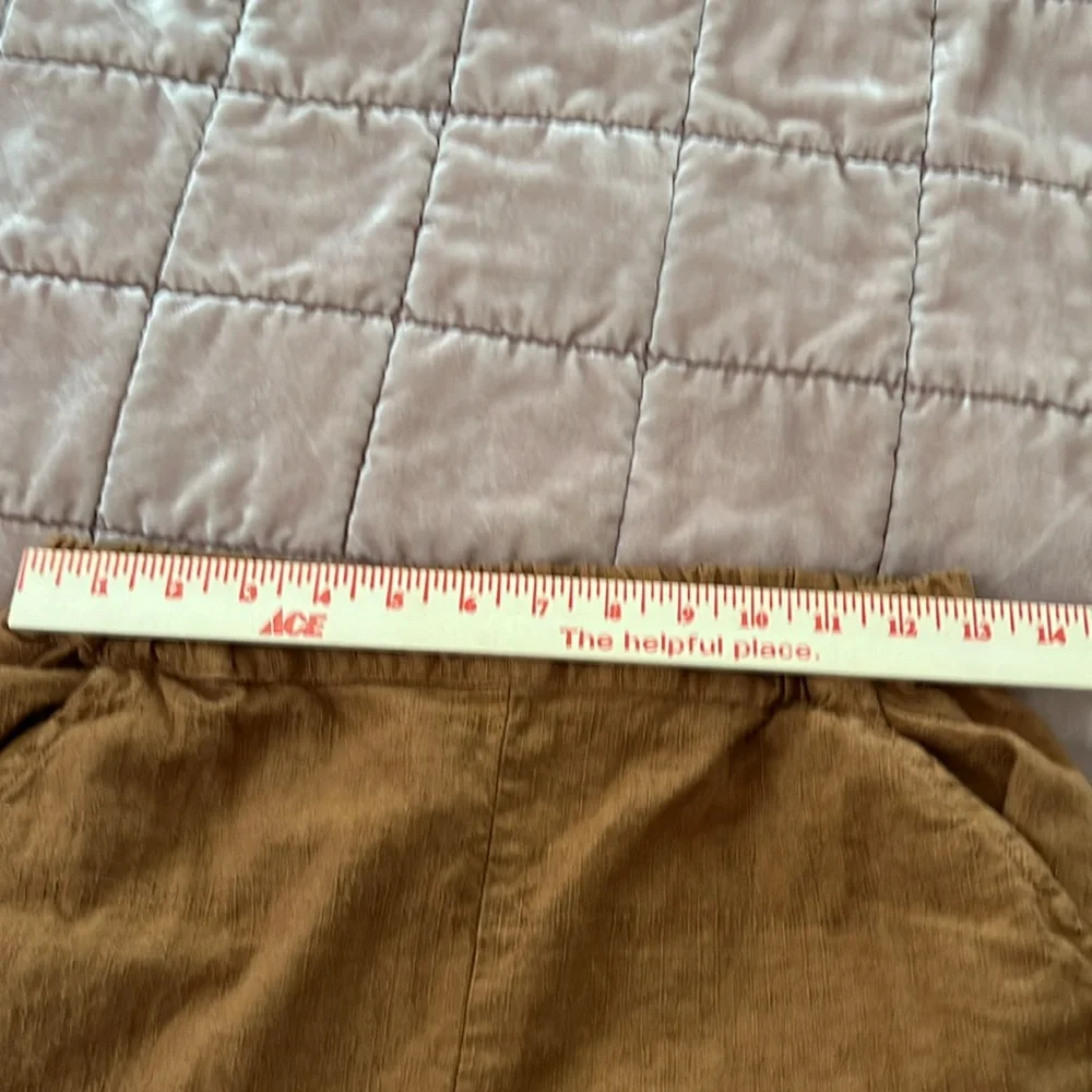 CP Shades Soft Flax Pants in Warm Brown - Picture 3 of 5